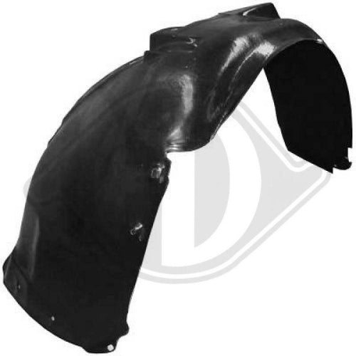Pare-boue / passage de roue DIEDERICHS 1016209 pour AUDI — 1016209