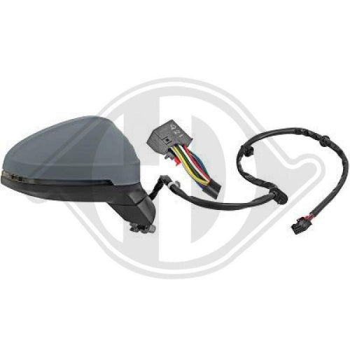 Rétroviseur complet DIEDERICHS 1020124 pour AUDI — 1020124