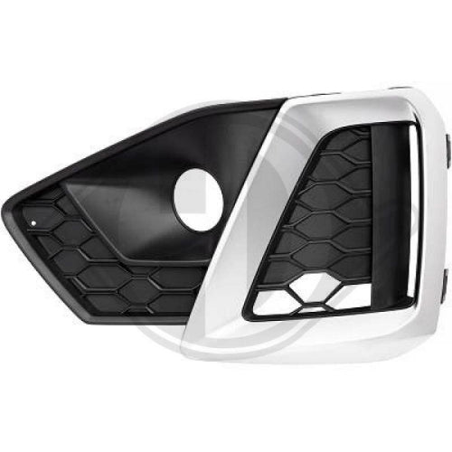 Accessoires de pare-chocs avant DIEDERICHS 1020746 pour AUDI — 1020746