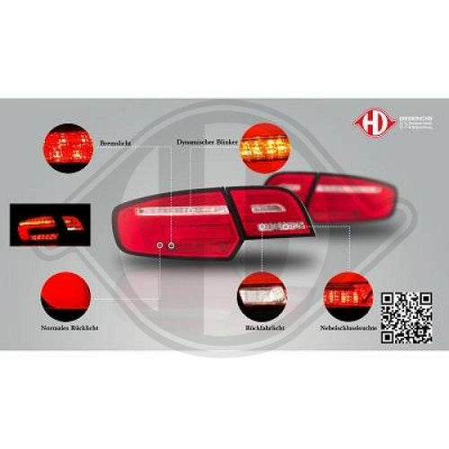 Feux arrière à clignotants séquentiels DIEDERICHS 1031495 — 1031495