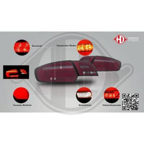 Feux arrière à clignotants séquentiels DIEDERICHS 1031496 — 1031496