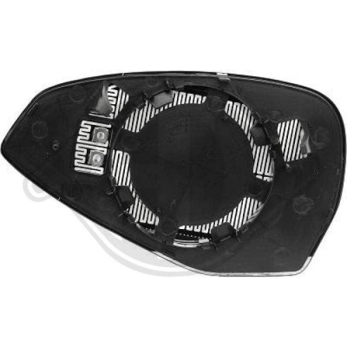 Glace de rétroviseur DIEDERICHS 1046226 pour AUDI — 1046226