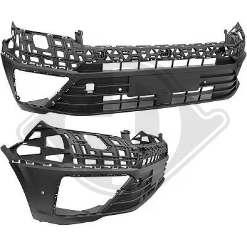 Pare-chocs DIEDERICHS 2282052 pour MAN — 2282052
